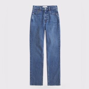 Abercrombie Ultra High-Rise 90’s Straight Leg Jeans